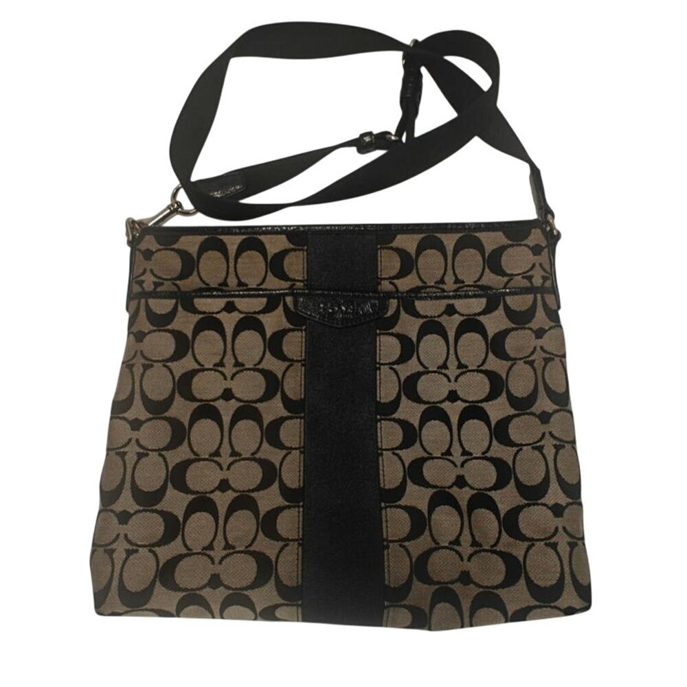 Vintage Black Coach cross body
